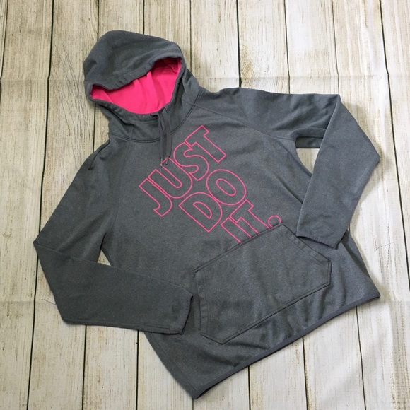 Nike Tops - Nike Just Do It Hoodie - Size M - EUC